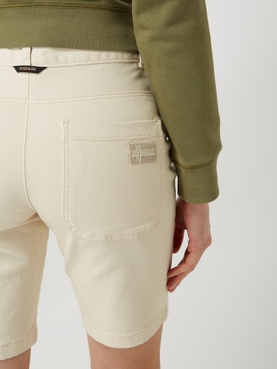 Napapijri Bermudas mit Stretch-Anteil Modell 'Nancy' Ecru 3