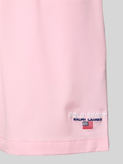 Polo Sport Relaxed Fit Badeshorts mit Label-Stitching Modell 'TRAVLER' Pink 2