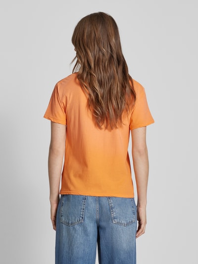 Polo Ralph Lauren T-shirt met labelprint Oranje - 5