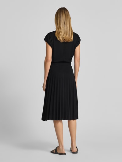 Marc O'Polo Tailliertes Jersey-Kleid mit elastischer Taille BLACK 5