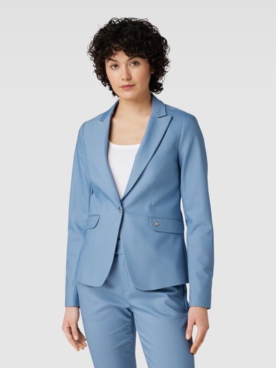 MOS MOSH Blazer mit Label-Applikation Modell 'Blake Night' Rauchblau 4