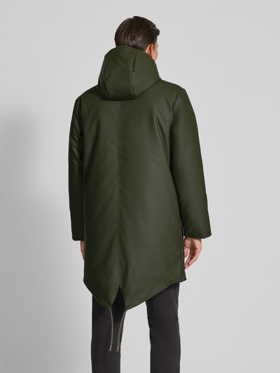 RAINS Funktionsjacke mit Kapuze Oliv 5