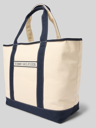 Tommy Hilfiger Strandtas van katoen Donkerblauw - 3