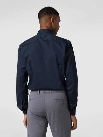 OLYMP Level Five Slim Fit Businesshemd in Premiumqualität Marine 5