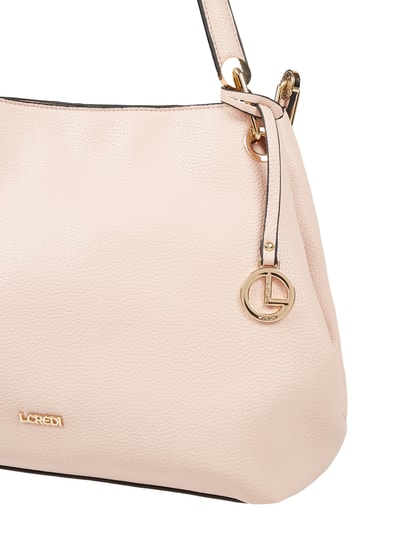 L.Credi Shopper in Leder-Optik Modell 'Ebony' Rosé 3