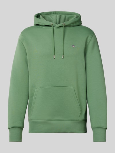 Gant Hoodie mit Label-Stitching Schilf 2