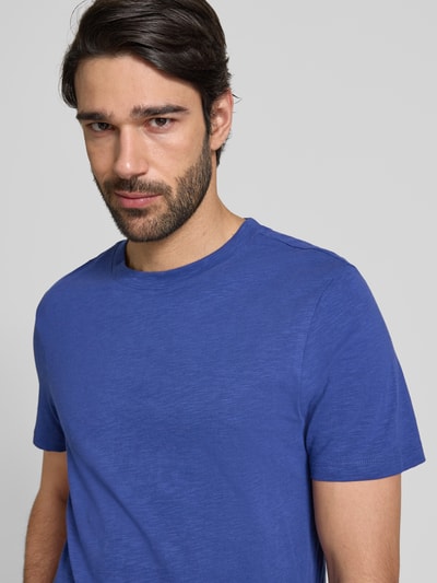 MCNEAL T-shirt met geribde ronde hals Marineblauw - 3