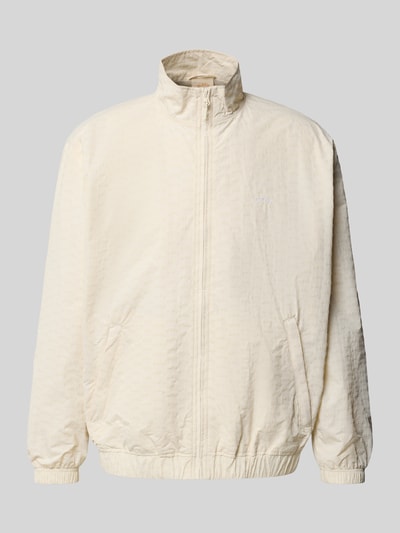 BLKVIS Trainingsjack met labelstitching Offwhite - 2