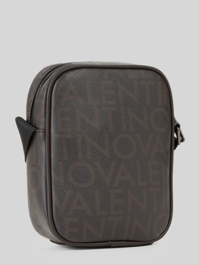 Valentino Bags Umhängetasche mit Label-Detail Modell 'KING' Dunkelbraun 3