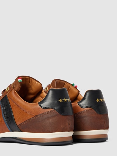Pantofola dOro Sneakers van leer, model 'ROMA UOMO' Cognac  - 3