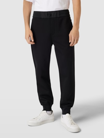 BOSS Sweatpants mit Eingrifftaschen Modell 'Levete' Black 4