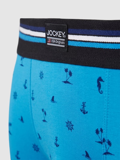 Jockey Boxershort met labelpatch in een set van 3 stuks Donkerblauw - 2