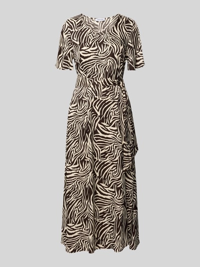 More & More Midikleid mit Rundhalsausschnitt Schoko 2