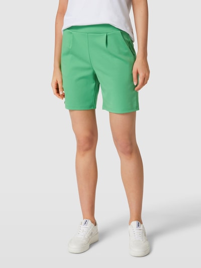 ICHI Bermuda mit französischen Eingrifftaschen Modell 'Kate' Gruen 4