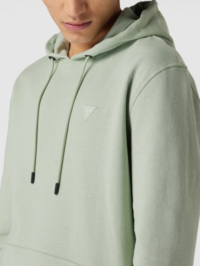 Guess Hoodie mit Label-Applikation Mint 3