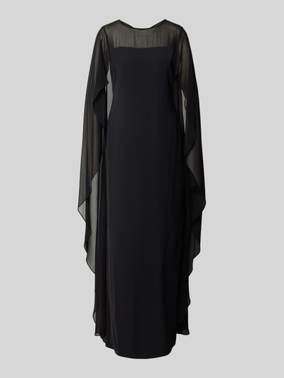 Lauren Ralph Lauren Abendkleid aus fließendem Stoff Modell 'LAVATI' Black 2