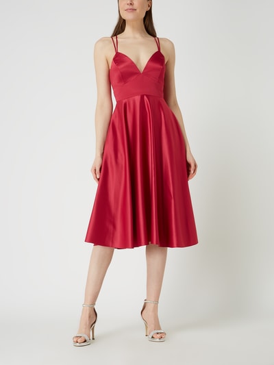 Jake*s Cocktail Cocktailkleid aus Satin  Pink 1