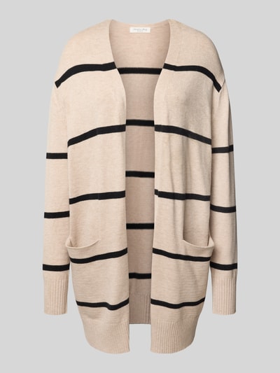 Christian Berg Woman Kurtka z dzianiny z mieszanki wiskozy Metaliczny beżowy melanż 2