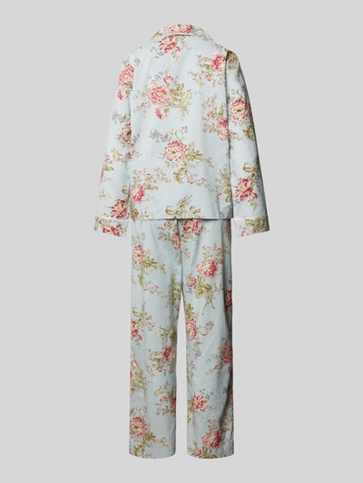 Lauren Ralph Lauren Pyjama mit Reverskragen Mint 3