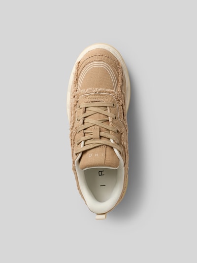 Iro Plateausneakers met siergarnering Zand - 4