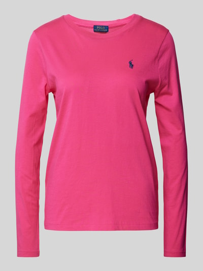 Polo Ralph Lauren Longsleeve mit Logo-Stitching Pink 2