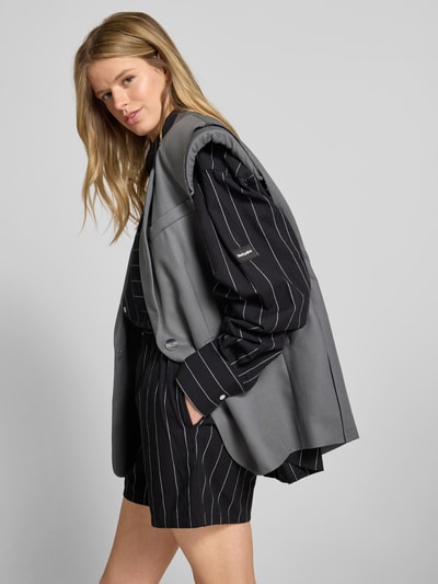 black palms Hemdbluse mit Brusttaschen Black 3