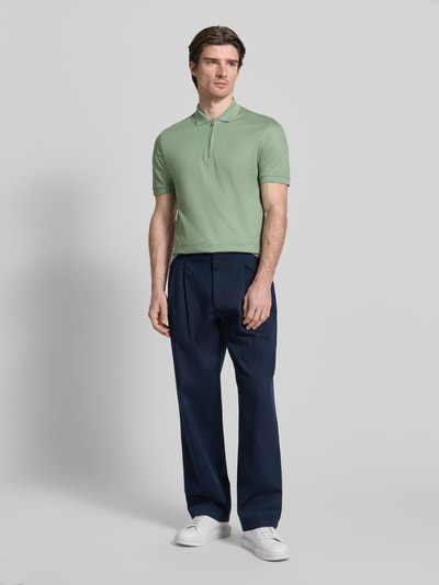 BOSS Regular Fit Poloshirt aus Baumwoll-Lyocell-Mix Modell 'H-PARAS 70' Mint 1
