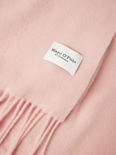 Marc O'Polo Schal mit Label-Detail Rose 2