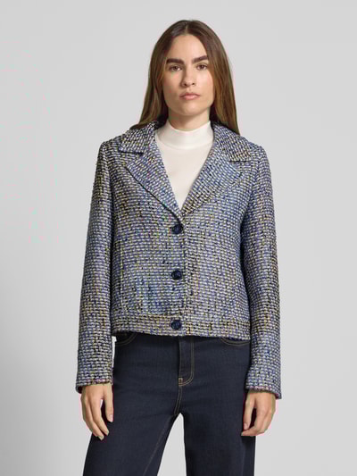 More & More Żakiet z kołnierzem z klapami Granatowy 4