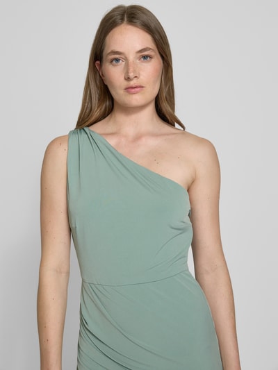 Swing Abendkleid mit seitlicher Raffung Lind 3