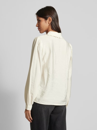 B.Young Overhemdblouse met knoopsluiting, model 'Ibine' Offwhite gemêleerd - 5