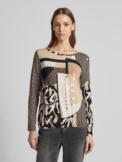 Betty Barclay Longsleeve mit Rundhalsausschnitt Beige 4