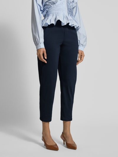 Stehmann Straight Fit Stoffhose mit Eingrifftaschen Modell 'Ornela' Marine 4
