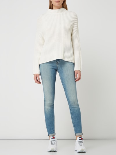 Tommy Jeans Skinny Fit Jeans mit Stretch-Anteil Modell 'Nora' Jeansblau 1