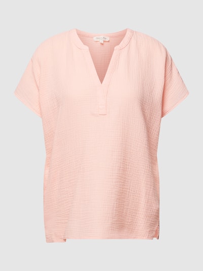 Christian Berg Woman Blusenshirt mit V-Ausschnitt Apricot 2