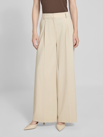 Christian Berg Woman Stoffhose mit französischen Eingrifftaschen Ecru 4