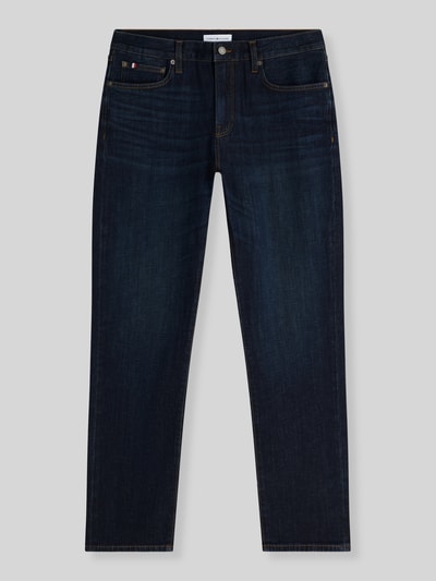 Tommy Hilfiger straight fit jeans van katoenmix Marineblauw - 2