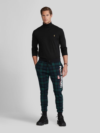 Polo Ralph Lauren Regular Fit Turtleneck aus reiner Baumwolle Black 1
