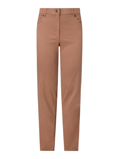 Zerres Hose mit elastischem Bund Modell 'Greta' Camel 1