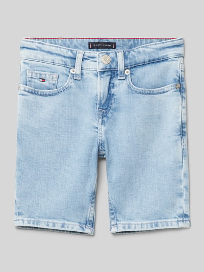 Tommy Hilfiger Kids Korte jeans met labeldetails Bleu - 1