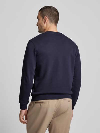 Scotch & Soda Sweatshirt met ribboorden Donkerblauw - 5