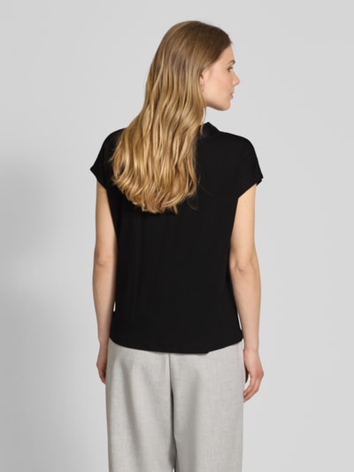 Jake*s Collection T-Shirt mit V-Ausschnitt Black 5