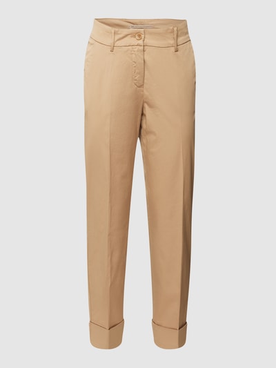 Raffaello Rossi Broek met steekzakken opzij, model 'DORA' Beige - 2