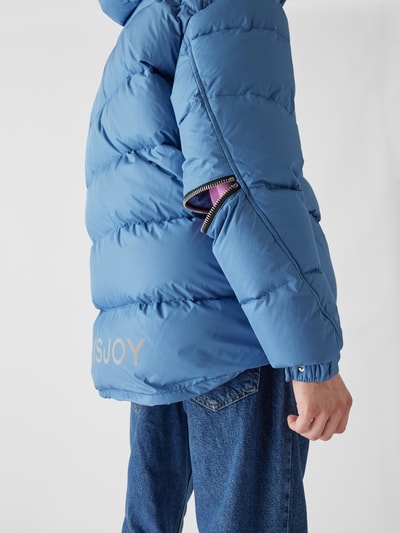 Khrisjoy Daunenjacke mit Kapuze Jeansblau 3