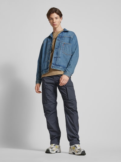 G-Star Raw Regular fit cargobroek met achterzakken, model 'Core' Antraciet - 1