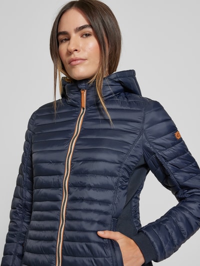 camel active Steppjacke mit Zweiwege-Reißverschluss Marine 3