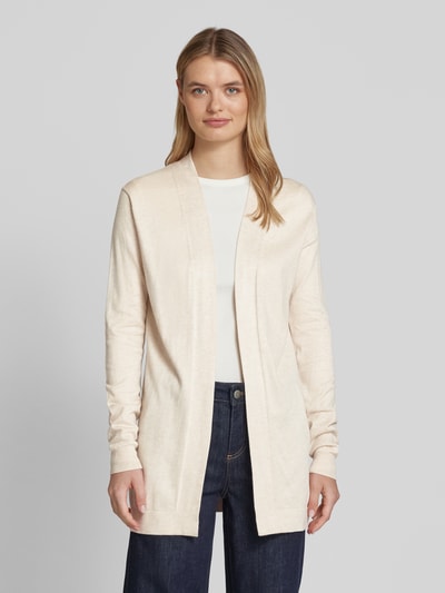 Soyaconcept Cardigan aus Viskose-Mix mit Schalkragen Modell 'DOLLIE' Beige 4