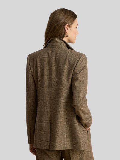 Lauren Ralph Lauren Regular Fit Longblazer mit Pattentaschen aus Wolle Camel 5