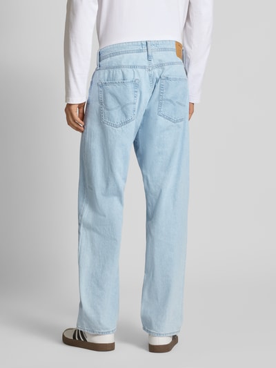 Jack & Jones Baggy Fit Jeans im 5-Pocket-Design Modell 'ALEX' Hellblau 5