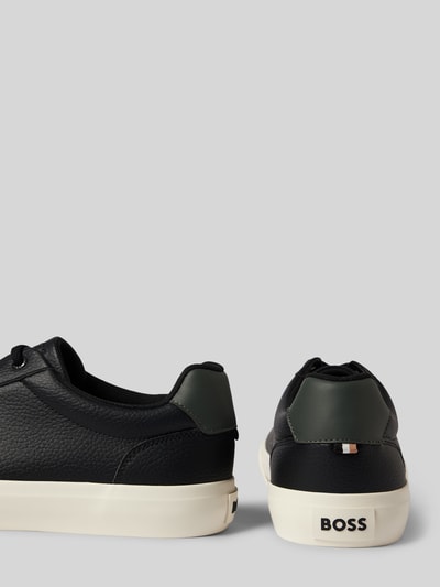 BOSS Sneaker mit Label-Details Modell 'Aiden' Black 2